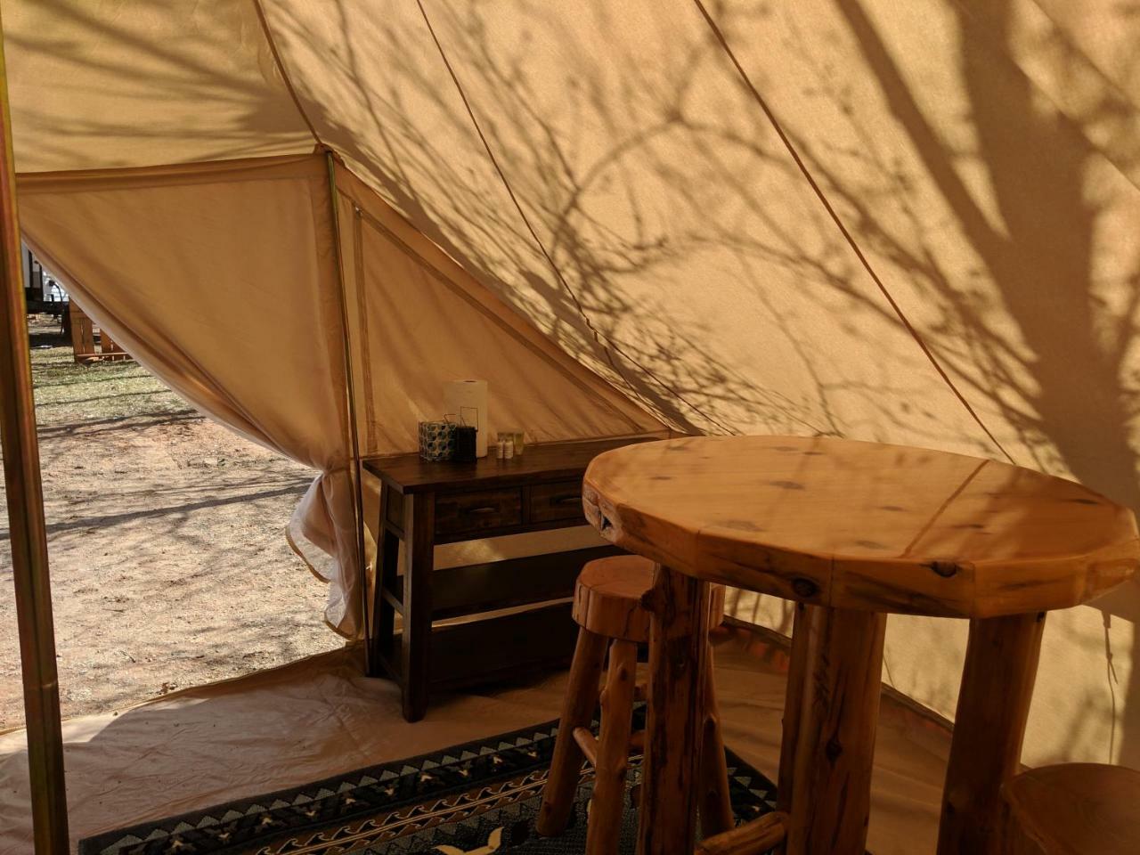 Funstays Glamping Setup Tent In Rv Park #6 Ok-T6 Моаб Экстерьер фото